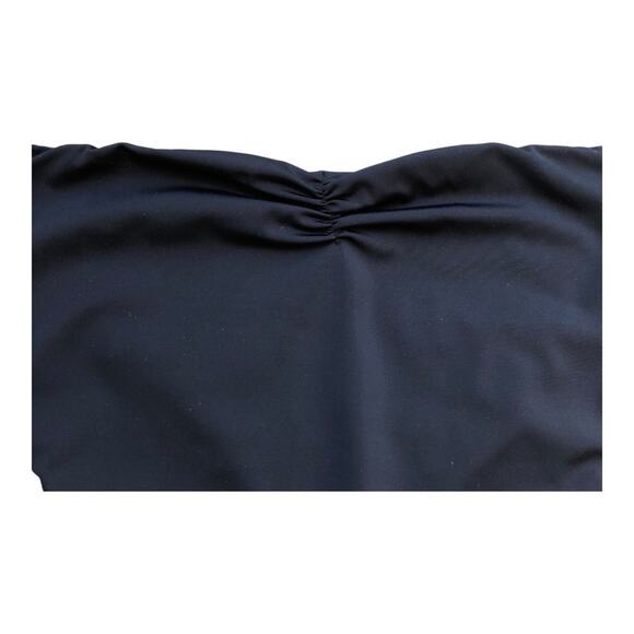 Andie NWT The Symi Sustainable High Leg Cut Low Rise Bikini Bottom Black XL - Picture 5 of 15